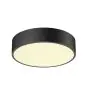 SLV Medo Pro 30 Mur et Plafonnier Aluminium Noir Rond 10W 1250lm - 930-940 CCT | IP50 - Meilleur Rendu Des Couleurs - Dali Dimmable 